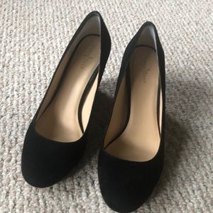 Cole Haan Black Suade Shoes size 10B